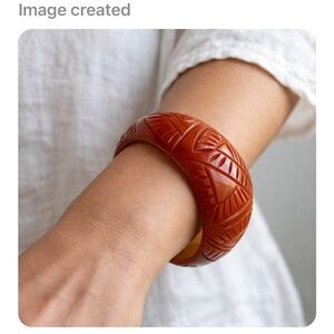 Vintage Lanvin Paris Bakelite Bracelet